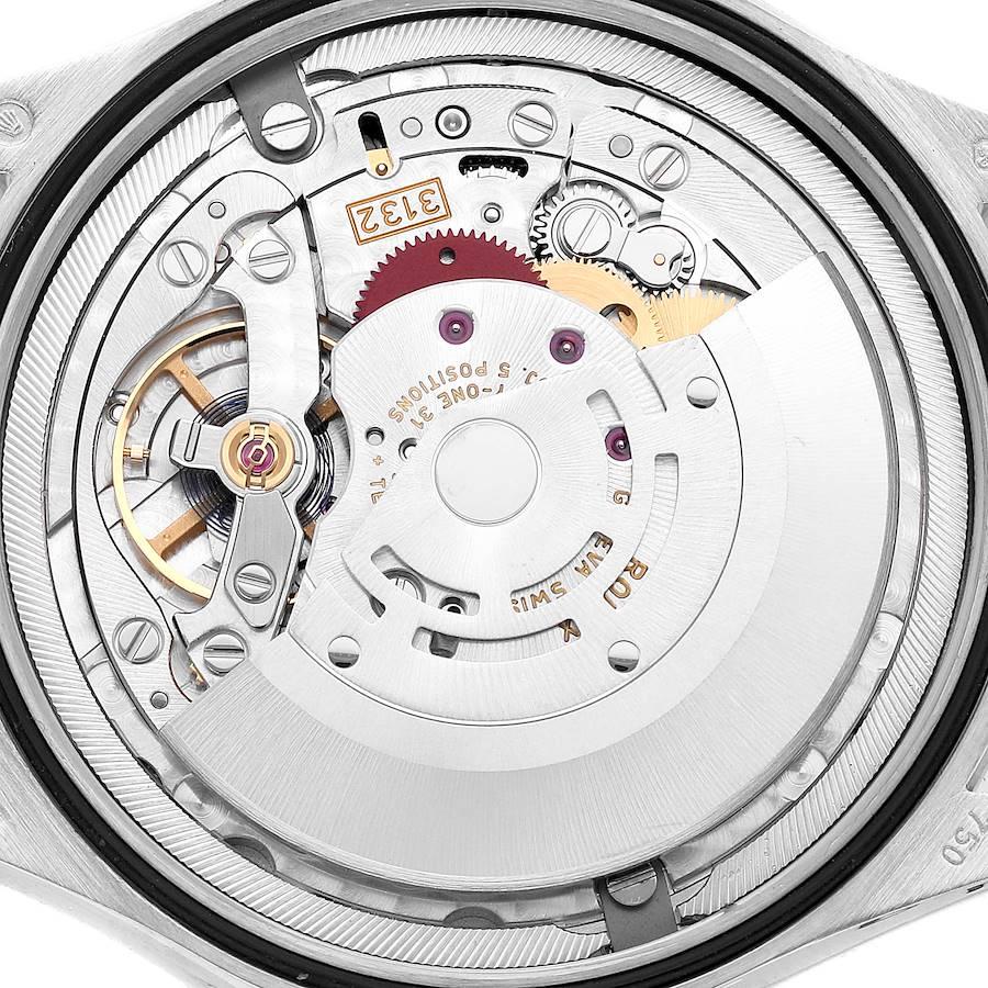 Men's Rolex Cellini Dual Time White Gold Black Dial Mens Watch 50509 Box Card