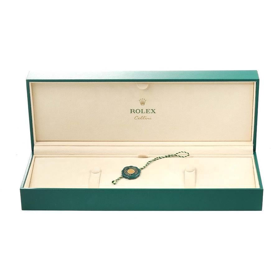 Rolex Cellini Everose Gold Diamond Automatic Mens Watch 50705 For Sale 4
