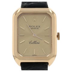 Montre pour femme Rolex Cellini 4104:: or jaune 18 carats:: mécanique::  garantie 1 an sur 1stDibs | _