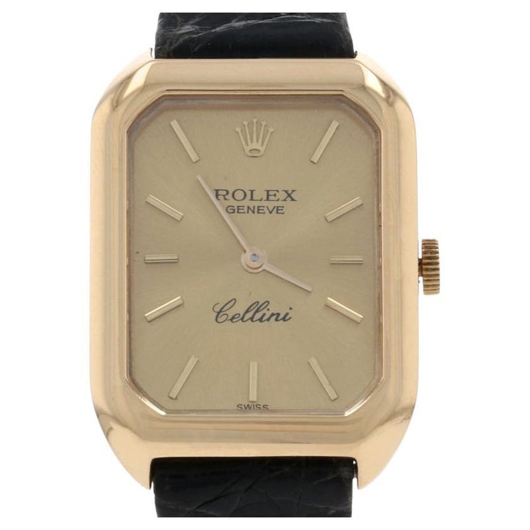 Rolex Cellini Ladies Watch 4104, 18k Yellow Gold Mechanical 1-Yr Warranty  at 1stDibs | rolex geneve watch, rolex geneve 18k, geneve rolex 18k