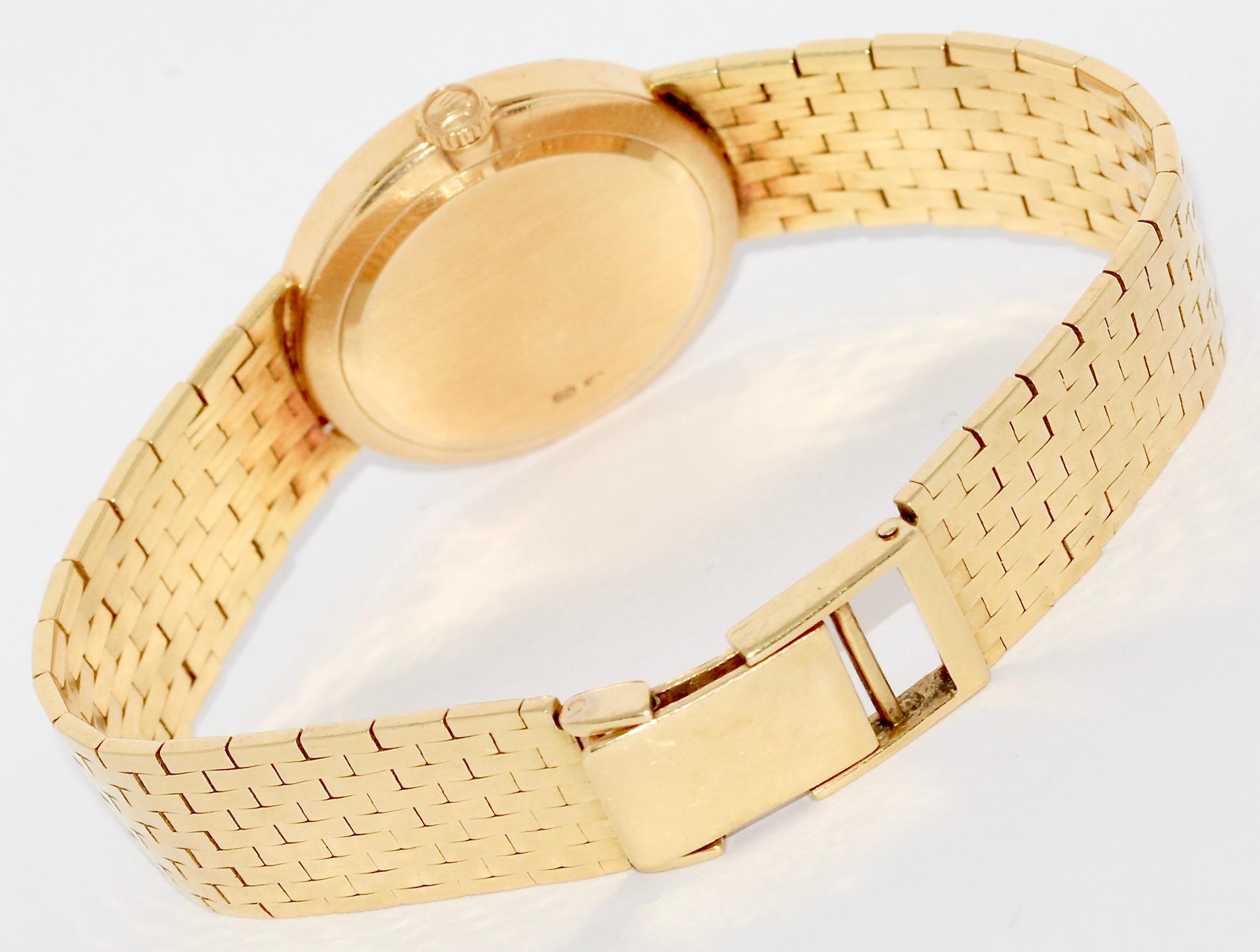Women's Rolex Cellini Ladies Wrist Watch, 18 Karat Gold, Manual Winding