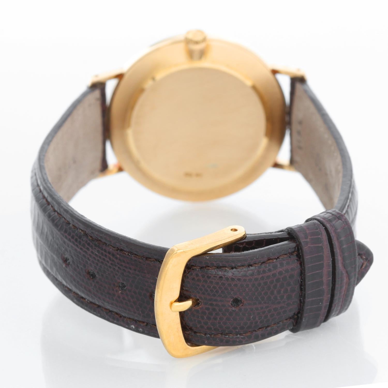 rolex cellini 4112 18k gold watch