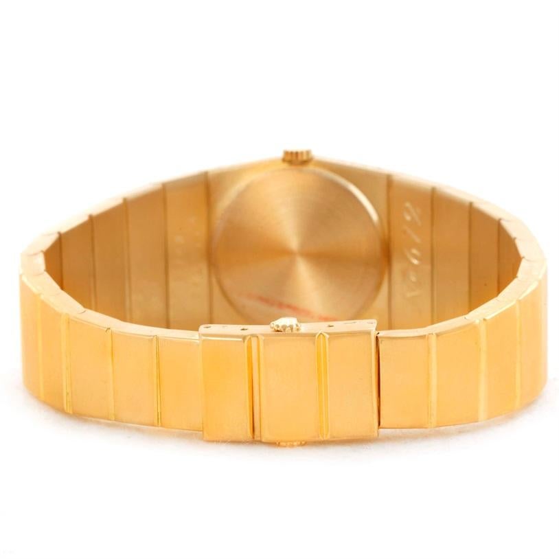 Rolex Cellini Midas 18 Karat Gelbgold Damenuhr mit rechte Hand 9768 6