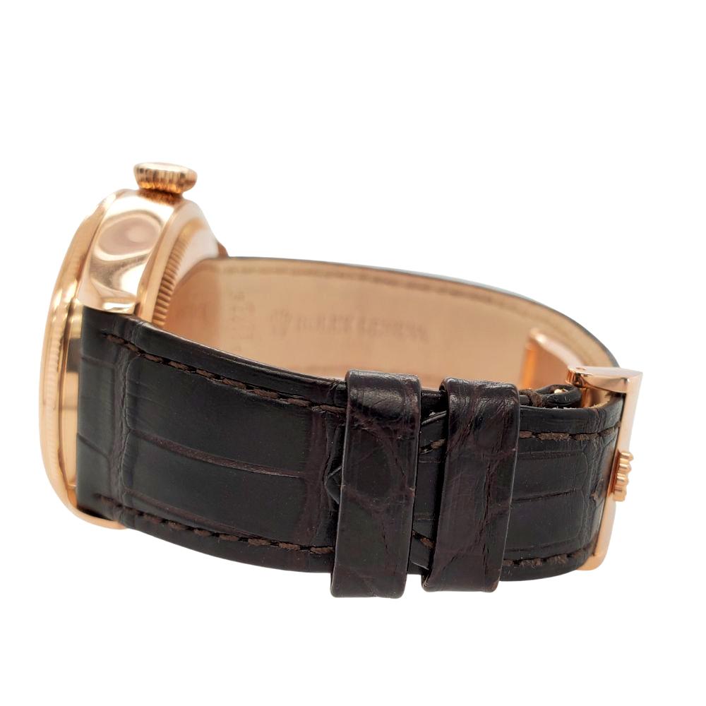 Rolex Cellini Moonphase 39mm 50535 Everose Golduhr 2021 Box/Bücher/Pin Pusher im Angebot 3