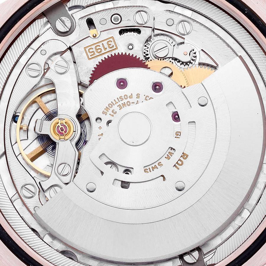 Rolex Cellini Moonphase Quadrante Bianco Oro Rosa Orologio Uomo 50535 4