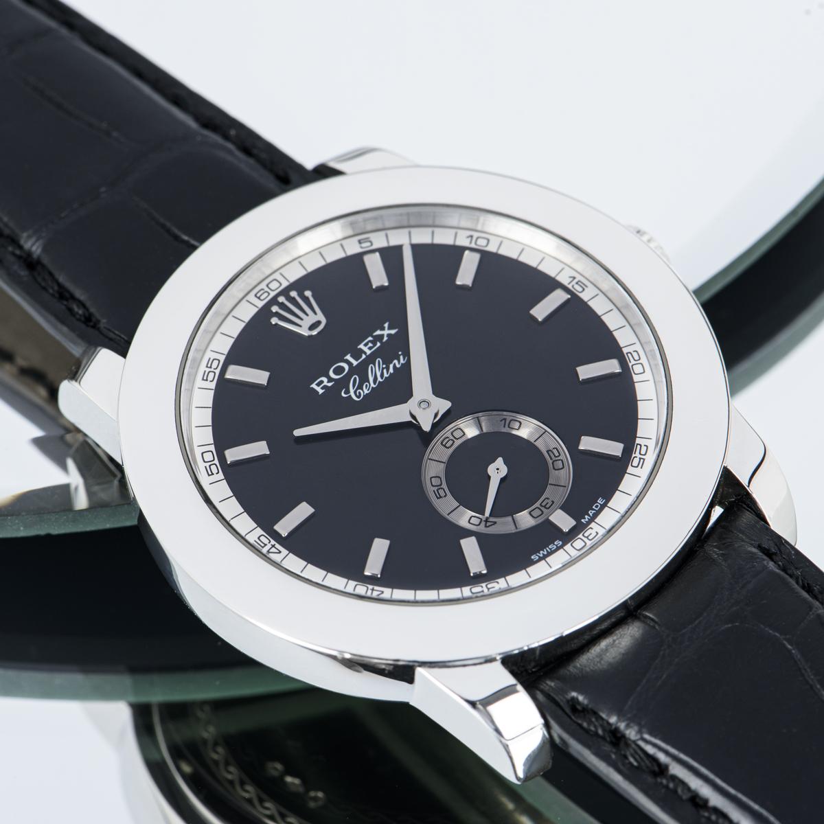Rolex Cellini NOS Unworn Platinum 5241 Watch 4
