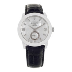 Used Rolex Cellini platinum Manual Wristwatch Ref 5240