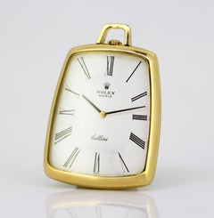 Rolex Cellini Pocket Watch 18 Karat Gold, 3727, circa 1970s