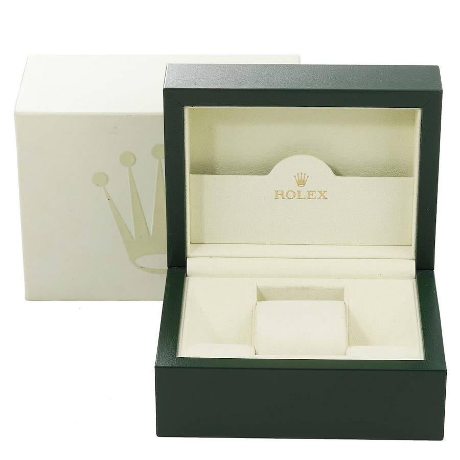Rolex Cellini Prince Black Dial 18K White Gold Mens Watch 5443 For Sale 3