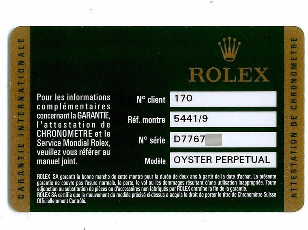 Contemporary Rolex Cellini Prince Ref. 5441/9 White Gold, circa 2011