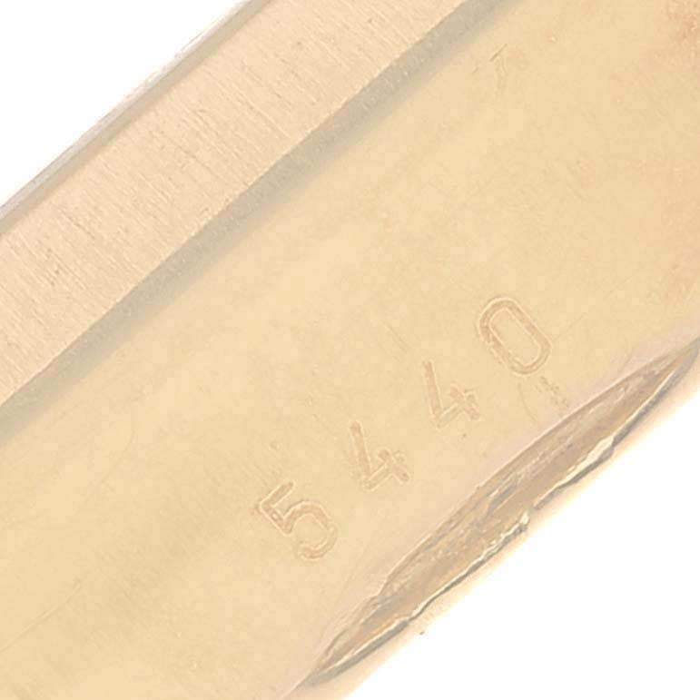 Rolex Cellini Prince Gelbgold Champagner-Zifferblatt Herrenuhr 5440 im Angebot 4