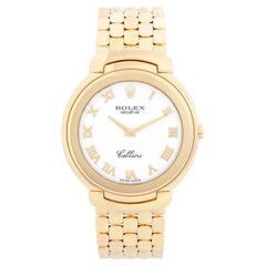 Rolex Cellini Quartz 18 Karat Yellow Gold Men's Watch 6623
