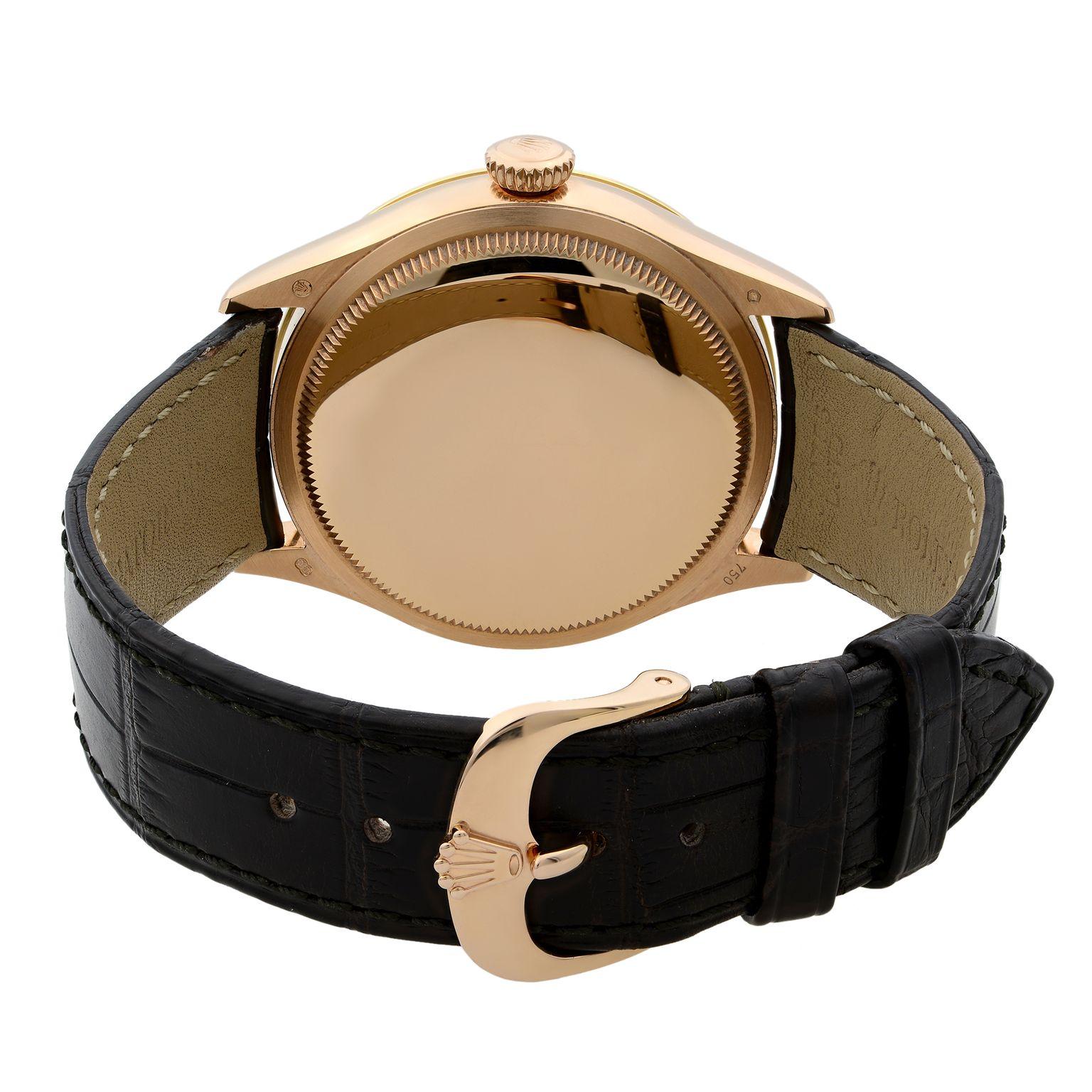 rolex cellini rose gold