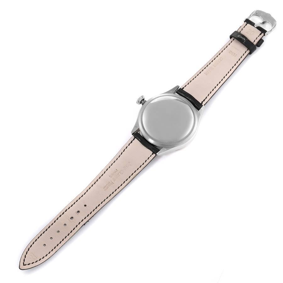Reloj Rolex Cellini Time Oro Blanco Esfera Plateada Automático 50509 3