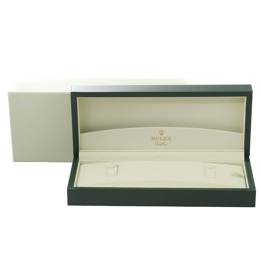 Reloj Rolex Cellini Time Oro Blanco Esfera Plateada Automático 50509 4
