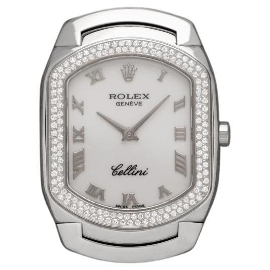 ROLEX CELLINI Vintage Ladies Ref. 6691 18K Gold 
Factory Diamond Watch