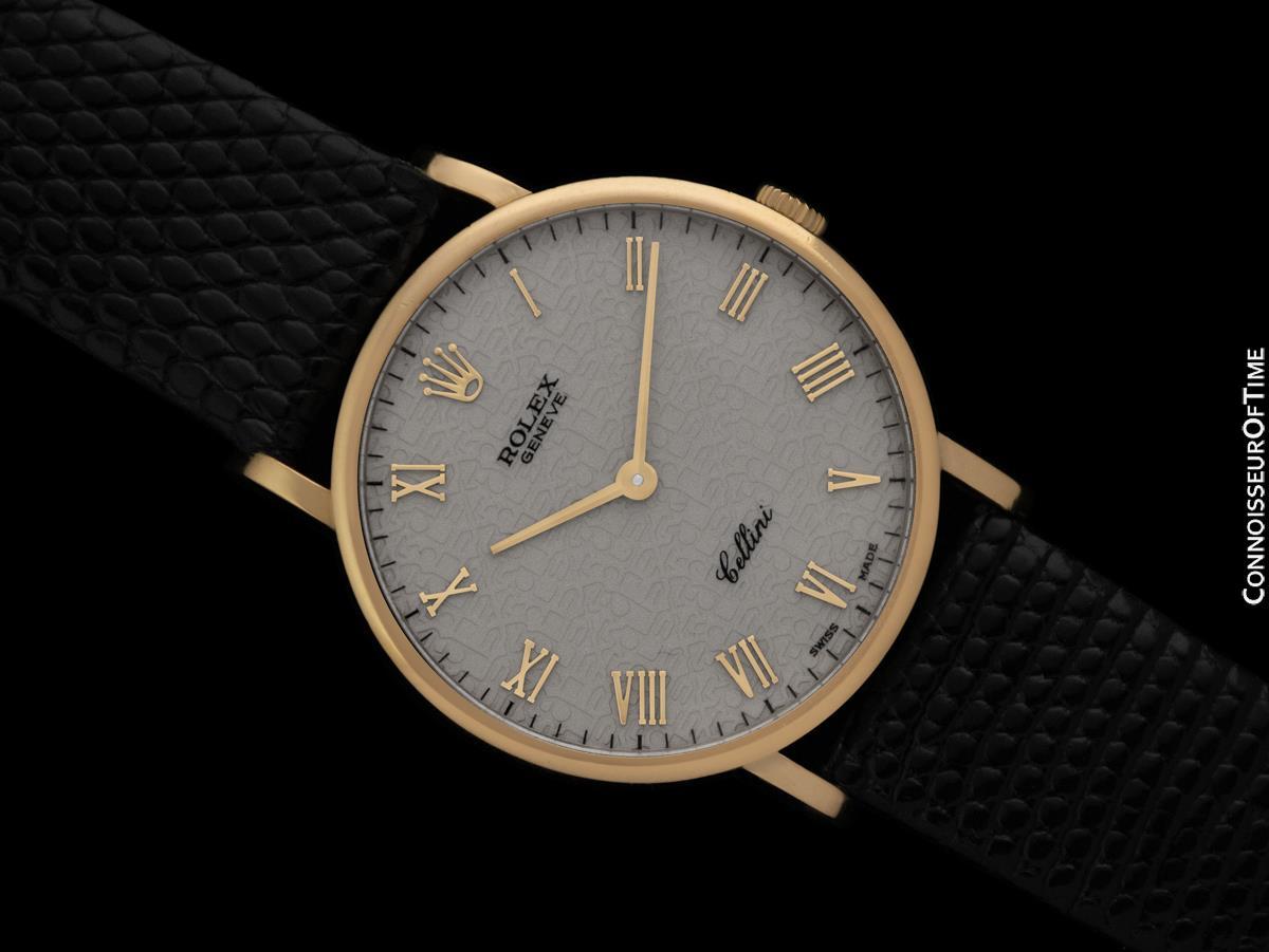 ROLEX CELLINI Vintage Homme à remontage manuel Ref. 5112, W Serial - or 18 carats

Magnifique état d'origine - Très beau et classique - Série 