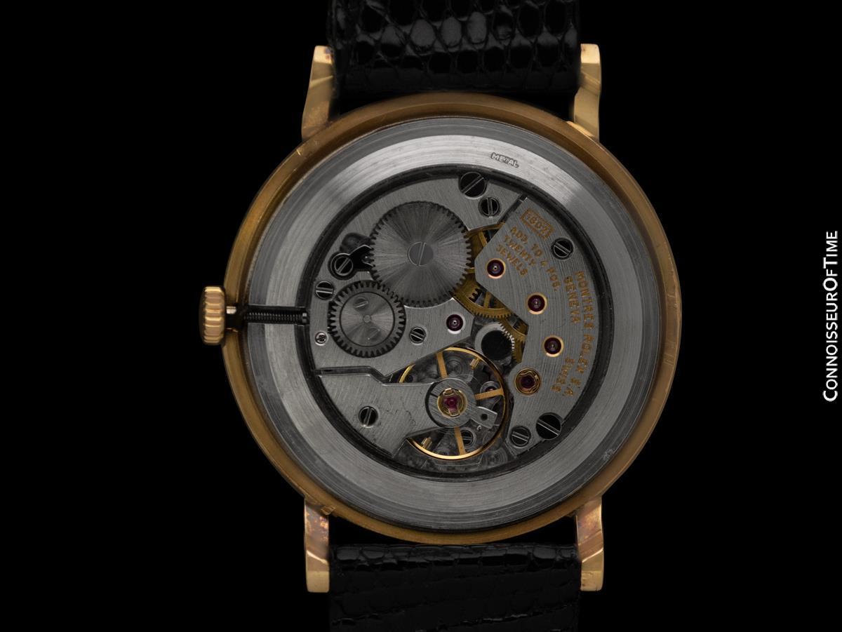 Rolex Cellini Vintage Handwound Réf. 5112 Montre, W Serial - Or 18 carats pour hommes 2