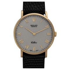 Rolex Cellini Vintage Handwound Réf. 5112 Montre, W Serial - Or 18 carats pour hommes