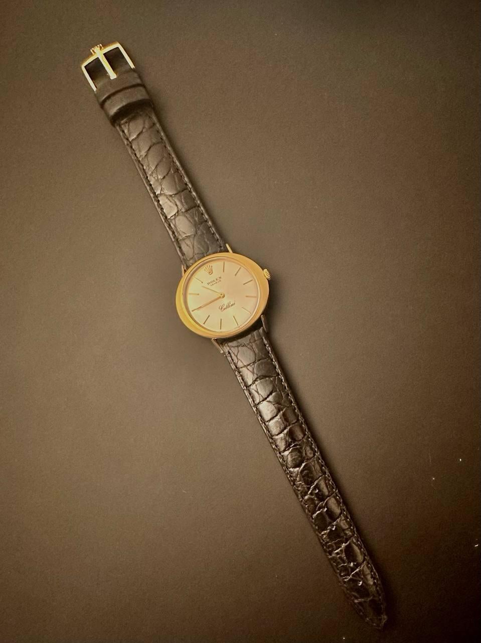 Rolex Cellini Vintage Reference 1600 Watch 3