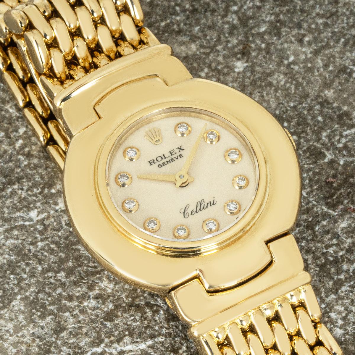 Rolex Cellini or jaune 5188 Bon état à London, GB