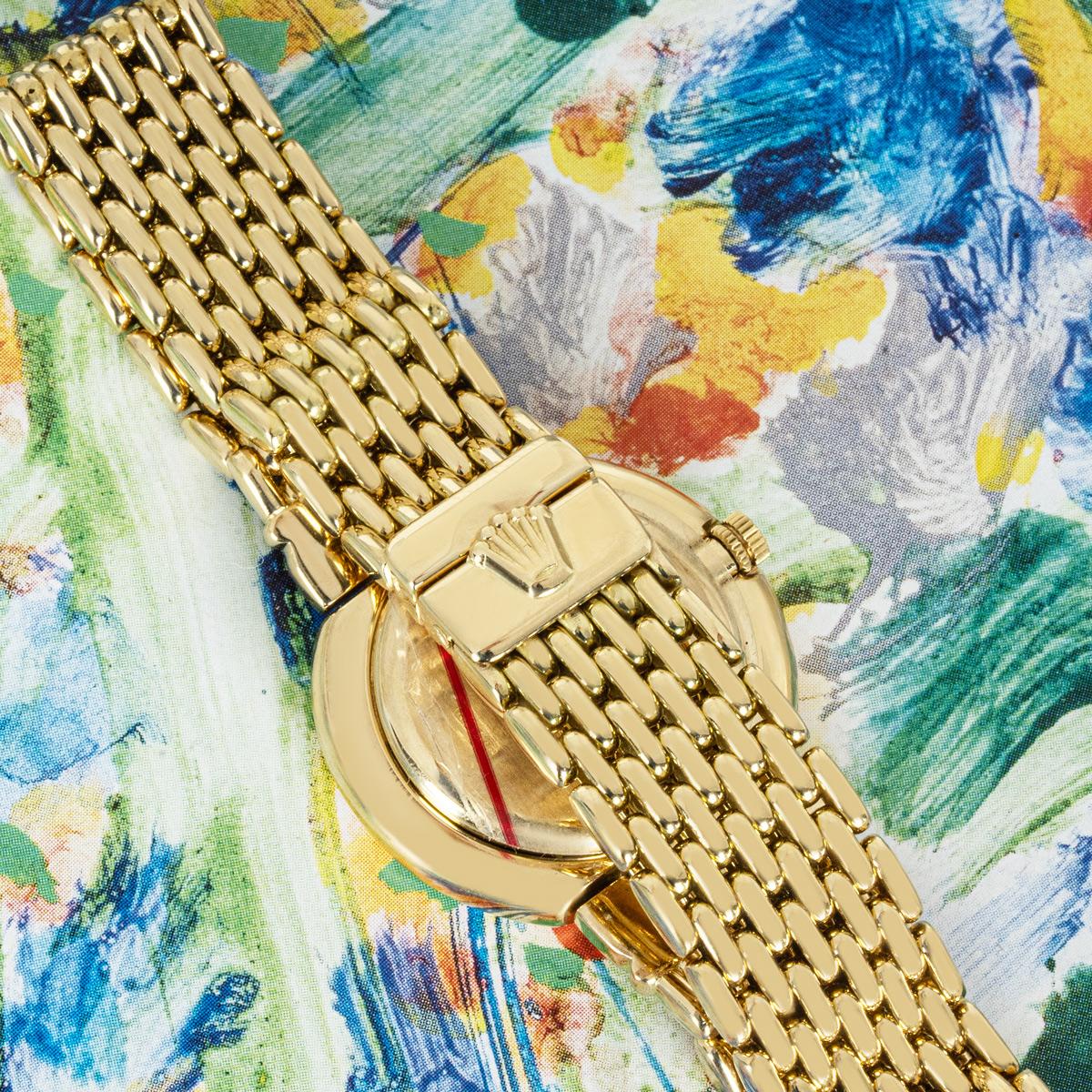 Rolex Cellini or jaune 5188 4