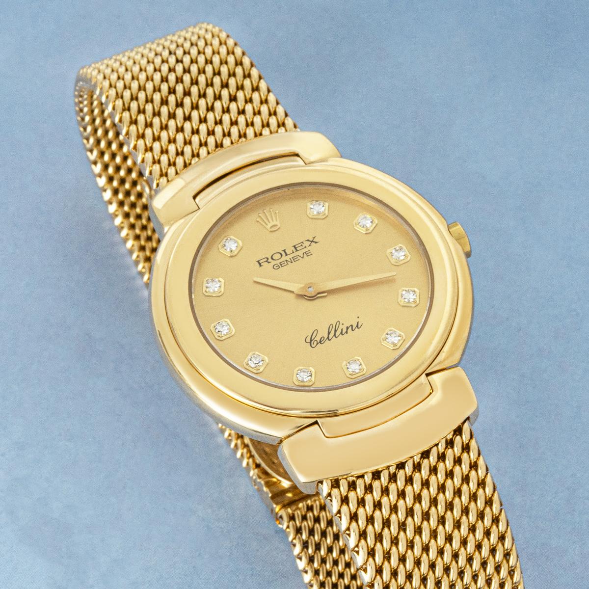 Rolex Cellini Yellow Gold 6622 In Excellent Condition For Sale In London, GB