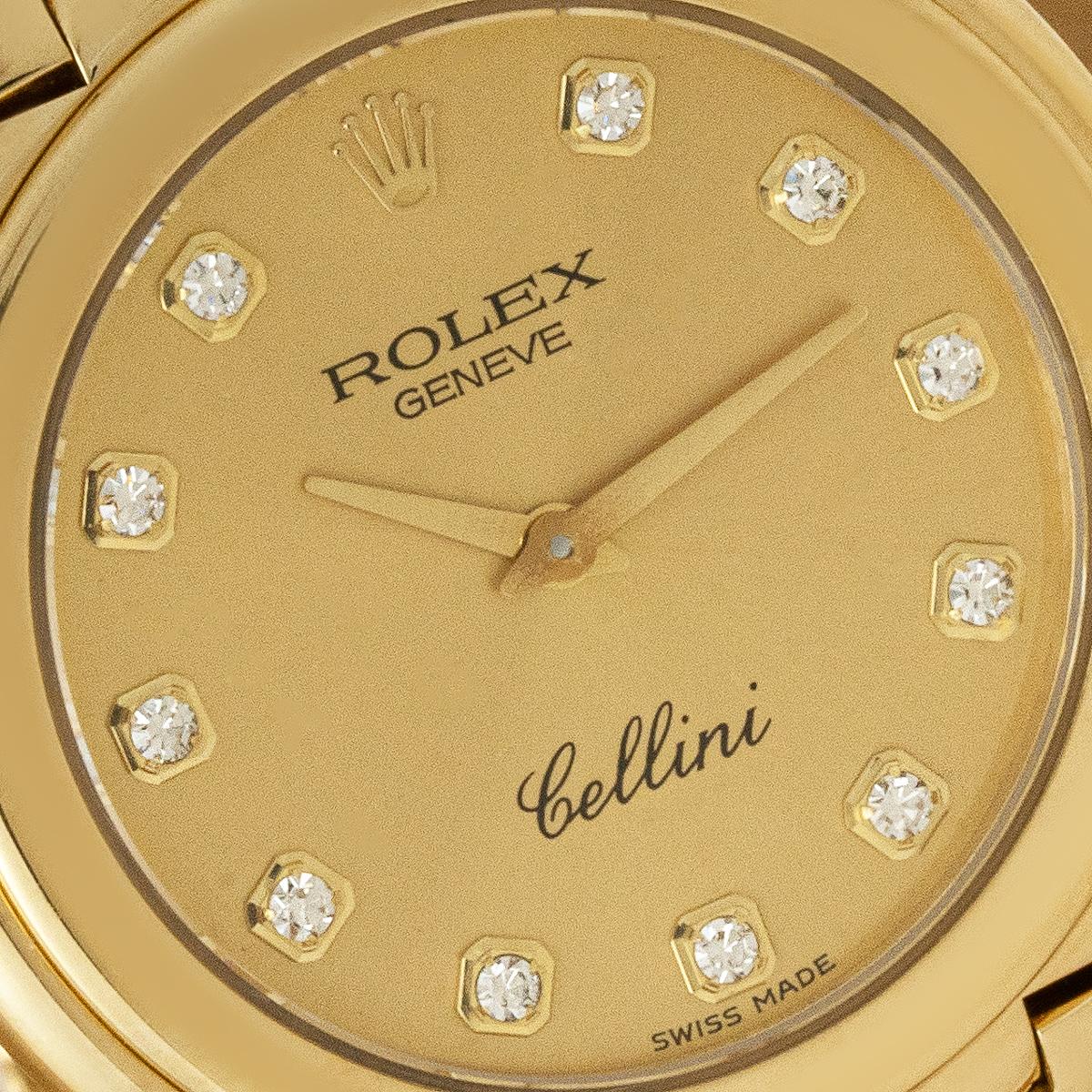 Rolex Cellini Gelbgold 6622 im Angebot 1