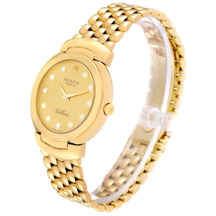 rolex cellini gold
