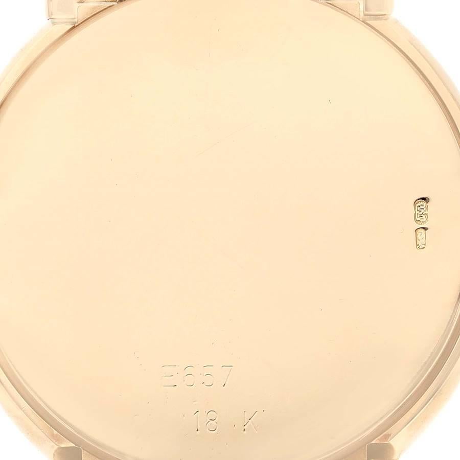 Men's Rolex Cellini Yellow Gold Champagne Diamond Dial Mens Watch 6622