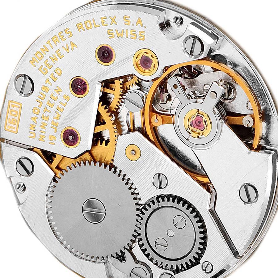 Men's Rolex Cellini Yellow Gold Diamond Vintage Mens Watch 5032 For Sale