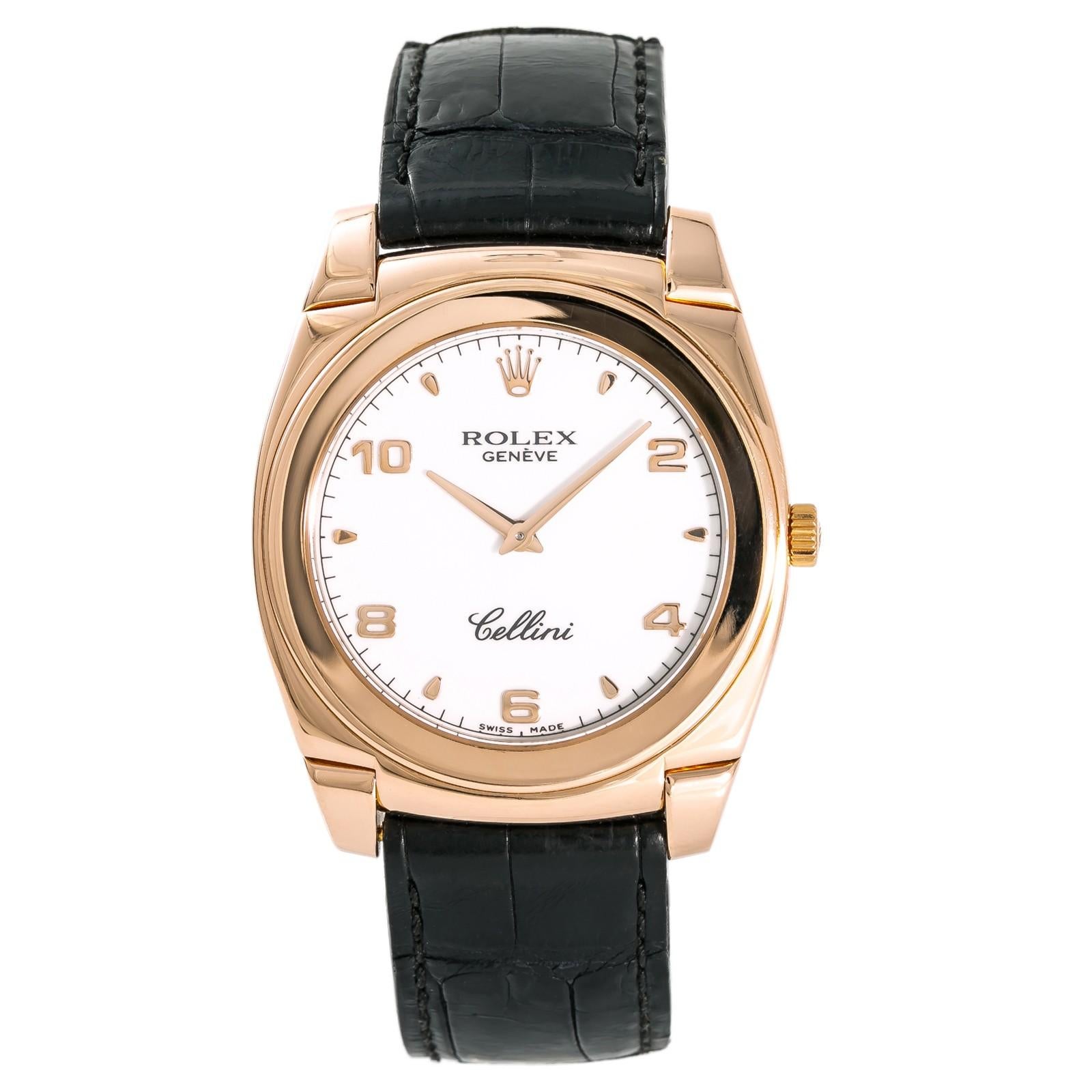 Rolex Cellini 5330, White Dial Certified Authentic For Sale