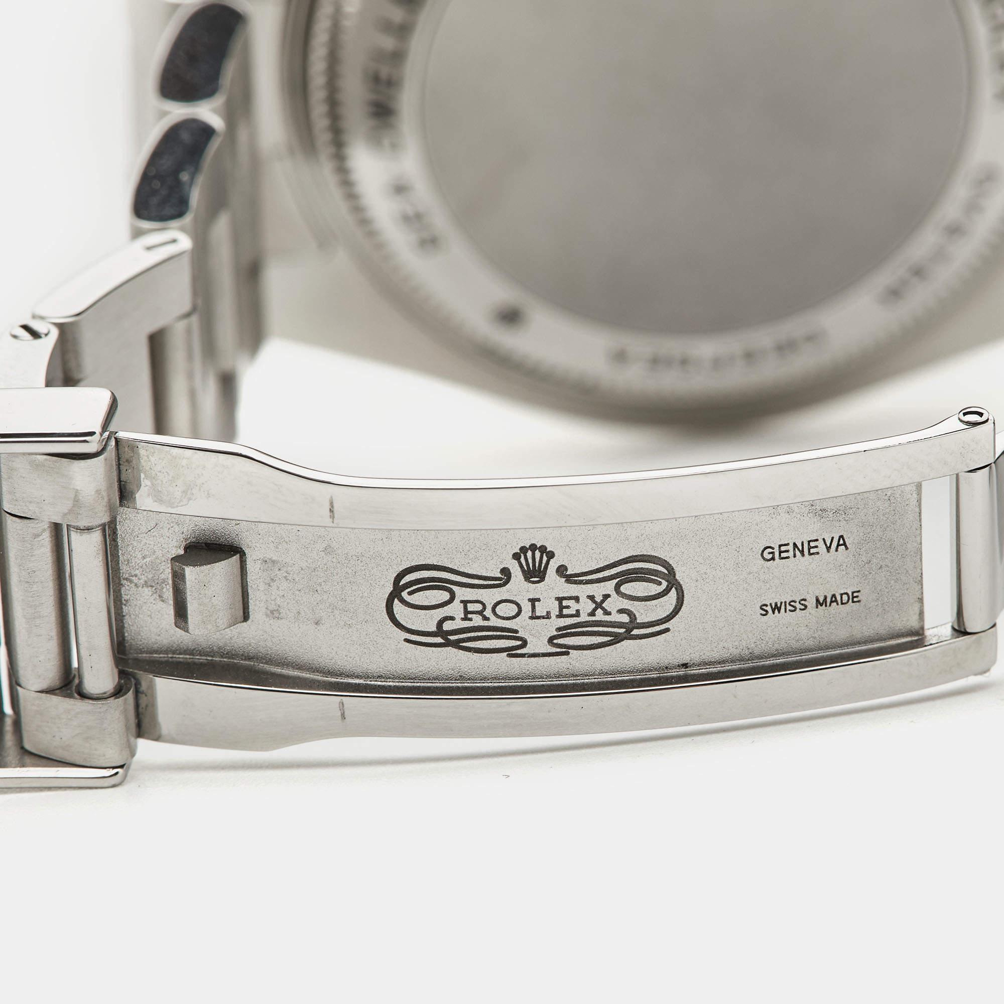 Rolex Ceramic Stainless Steel DeepSea Sea-Dweller Men's Wristwatch 4 mm Excellent état - En vente à Dubai, Al Qouz 2