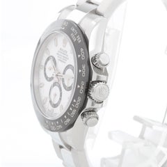 Rolex Ceramic White Dial Cosmograph Daytona 116500LN