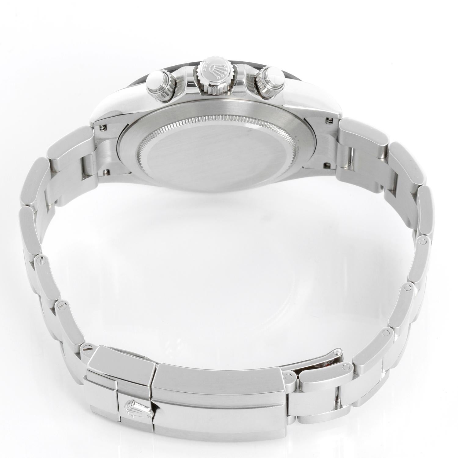 Men's Rolex Ceramic White dial Cosmograph Daytona 116500LN For Sale