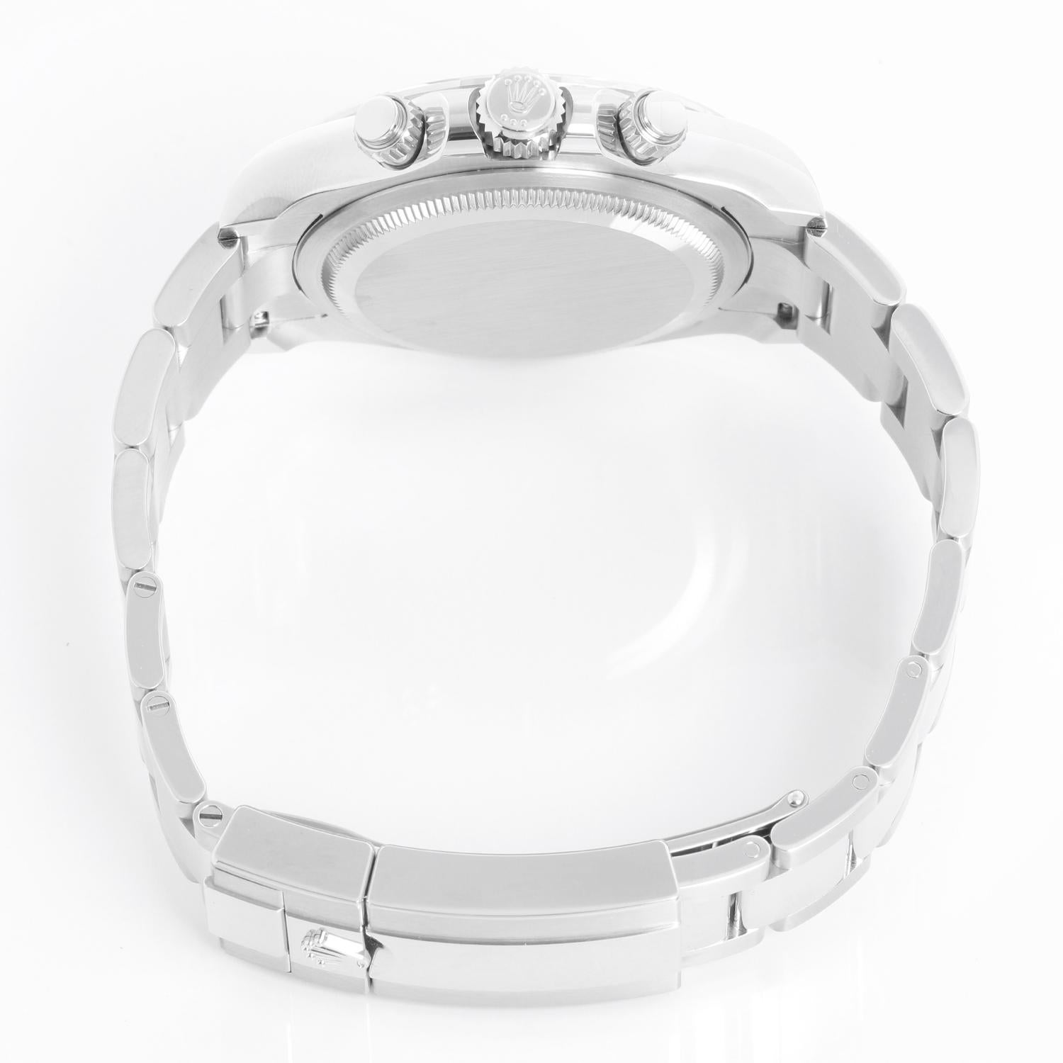  Montre Cosmograph Daytona 126500LN à cadran en céramique blanche de Rolex Pour hommes 