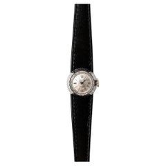 Rolex Chameleon 2027 Präzision geriffelt 18k Weißgold 1970er Jahre