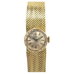 Montre-bracelet Rolex Chameleon vintage interchangeable pour femme, entièrement complète