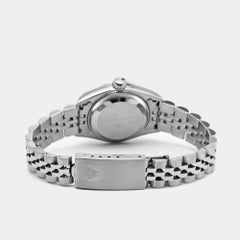 Rolex Champagne Stainless Steel Datejust 69174 Women's Wristwatch 26 mm