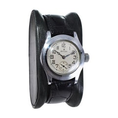 Rolex Chromium Marconi Hermetic Manual Wind Watch, circa 1930s