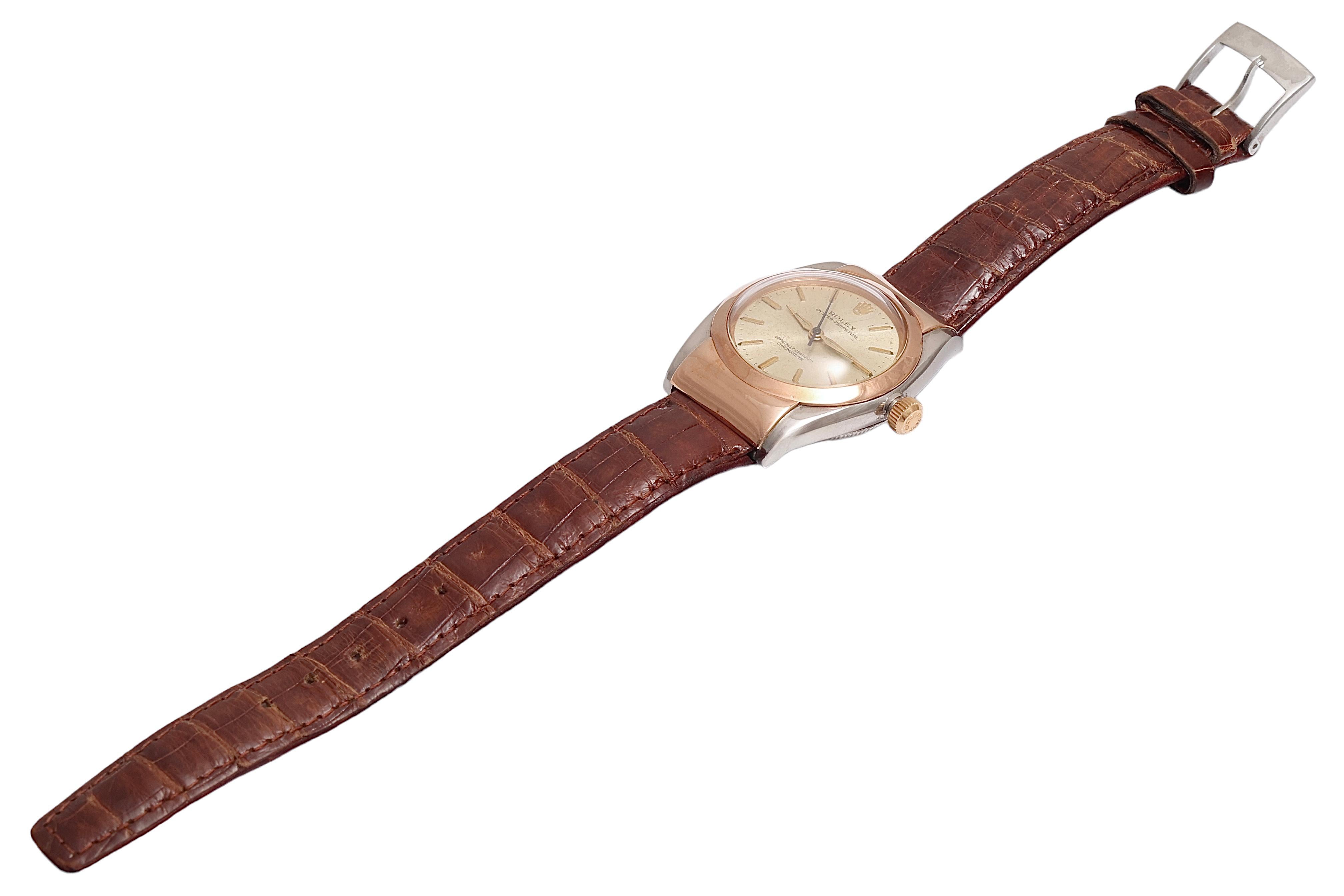 Rolex Chronometer Sammlerstücke mit Kapuze und Blasenrücken Ref. 3065 im Angebot 6
