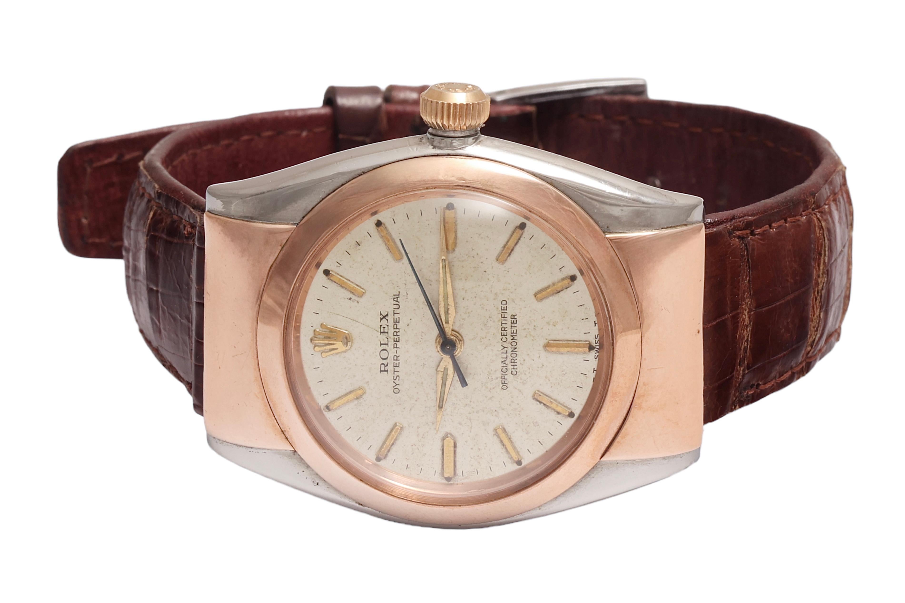 Rolex Chronometer Sammlerstücke mit Kapuze und Blasenrücken Ref. 3065 im Angebot 3