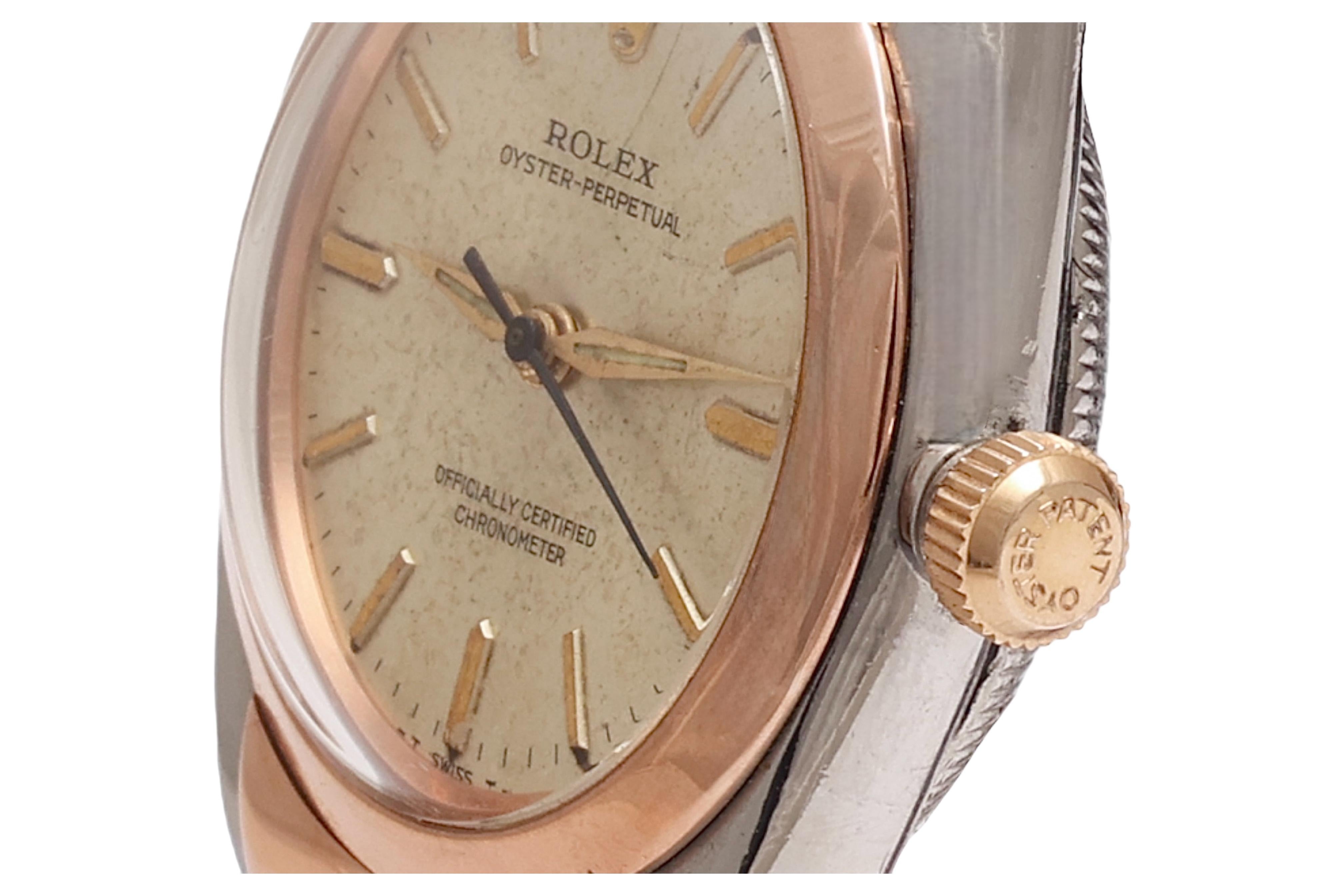 Rolex Chronomètre Collector Hood's Bubble Back Ref. 3065 en vente 5