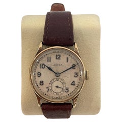 Chronomètre Rolex "Northern Goldsmiths" - 1939 Montre à remontoir manuel en or 9 carats