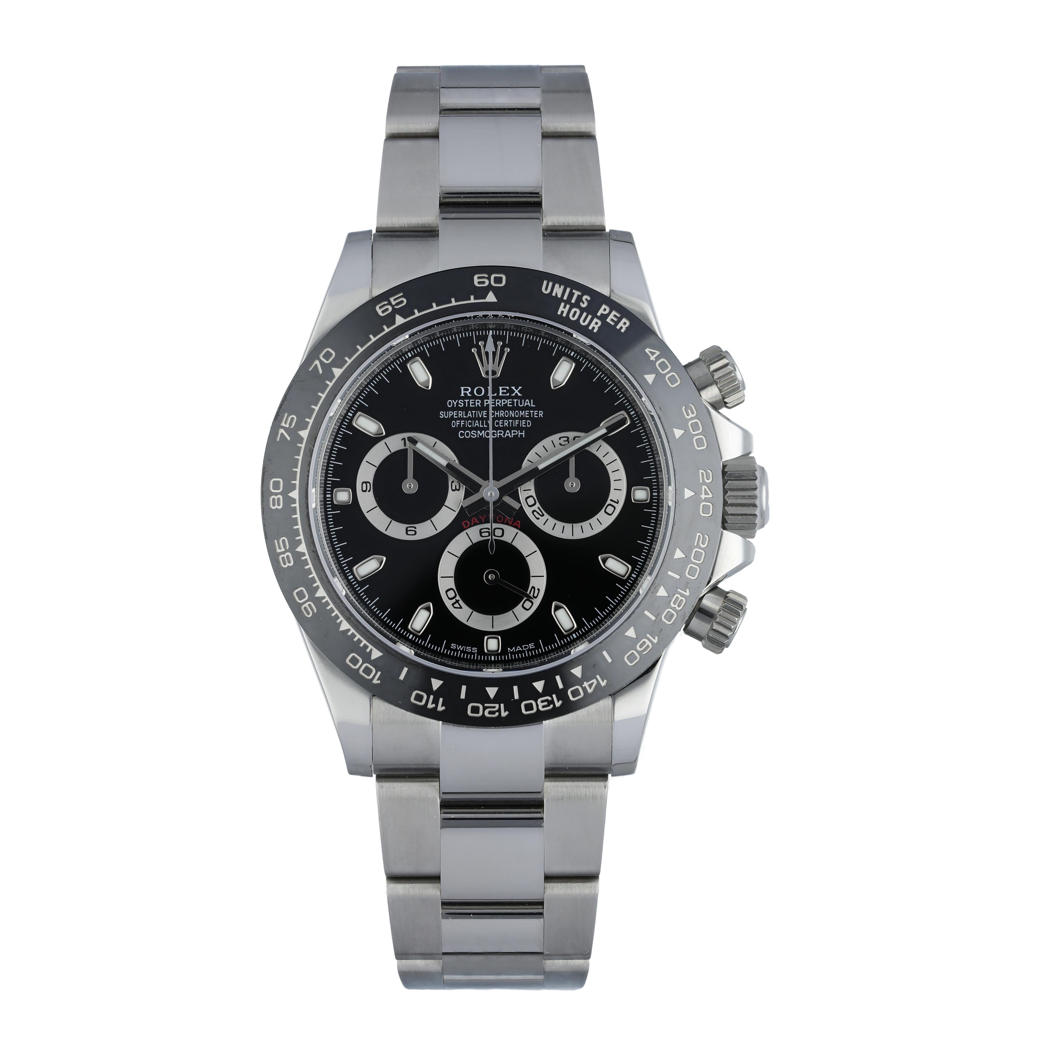 Rolex Cosmograph Daytona 116500LN Men's Watch Box Papers For Sale 1