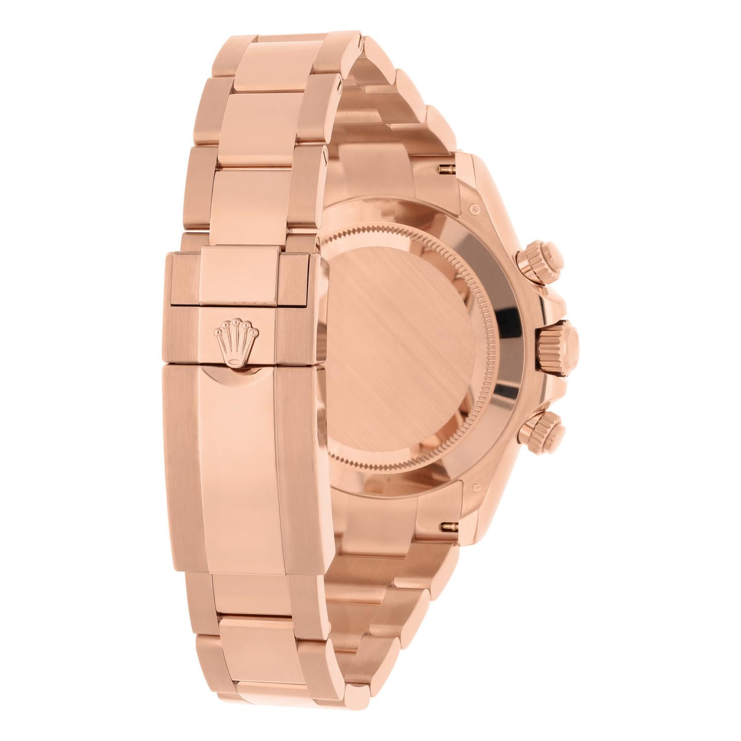 Rolex Cosmograph Daytona 116505 18K Rose Gold Watch Chocolate Dial UNWORN 2022 For Sale 2