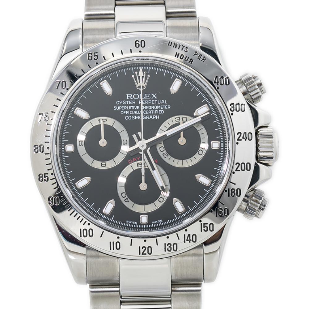 Rolex Cosmograph Daytona 116520 Automatic Black Dial 40MM Complete Box/Papers