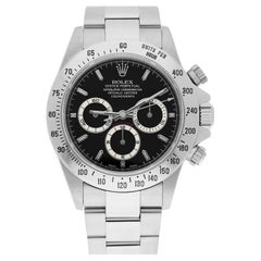 Rolex Cosmograph Daytona 16520 Cadran noir Mouvement Zenith Vintage 2000 Complet