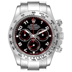 Rolex Cosmograph Daytona 18 Karat White Gold Black Dial Men's Watch 116509