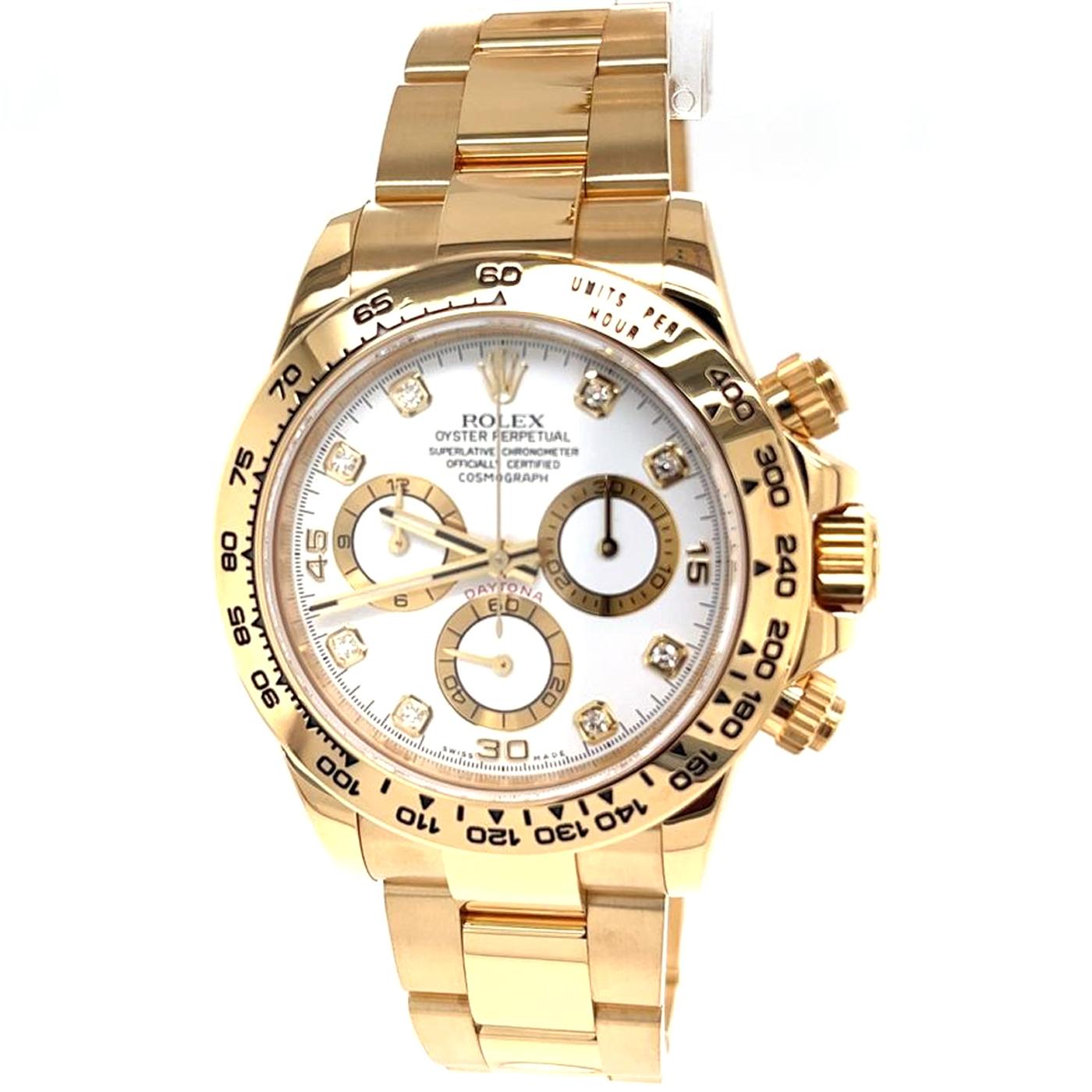 Rolex Cosmograph Daytona Ref. 116508 – 18ct Yellow Gold, Black and Champagne Dial